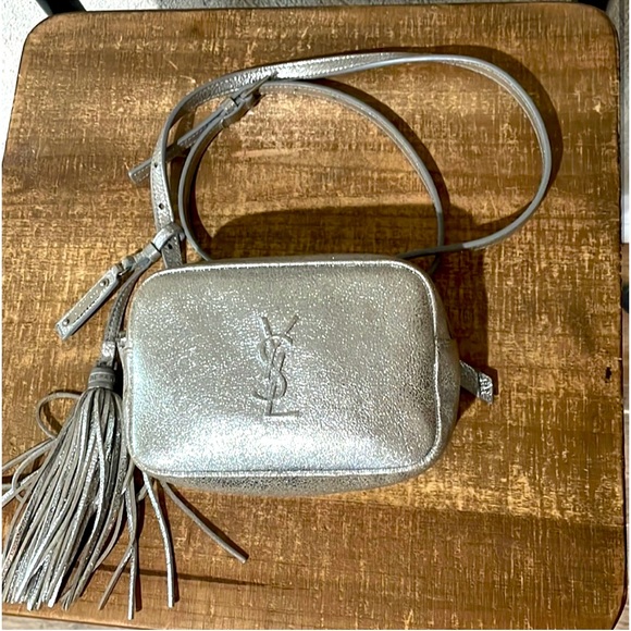 Yves Saint Laurent Bags Ysl Belt Bag Bumbag Fanny Pack Silver